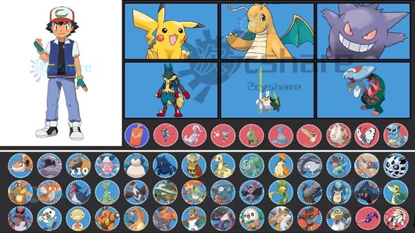 盘点小智历代收服、放生的精灵宝可梦-次元share